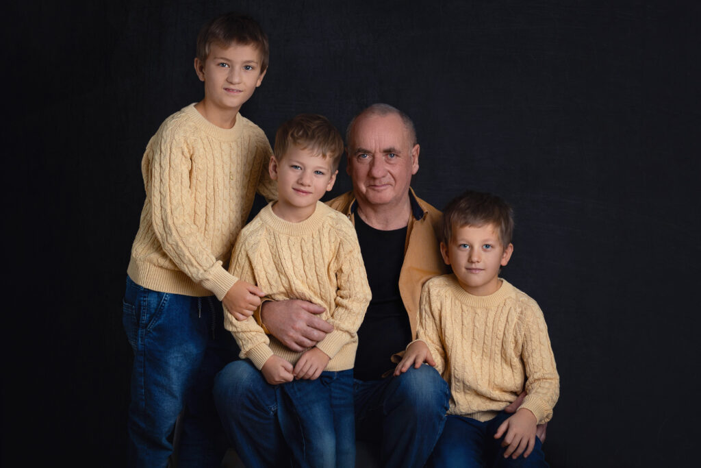 sesja z dziadkiem Gdańsk