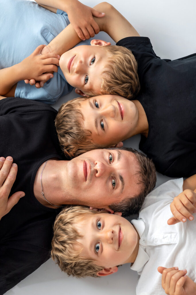 fotografia rodzinna na Dzień Taty Gdańsk