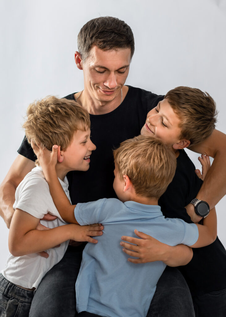 fotografia rodzinna na Dzień Taty Gdańsk