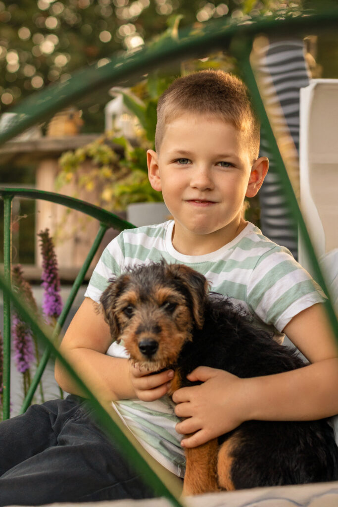 sesja dziecieca z psem Trójmiasto