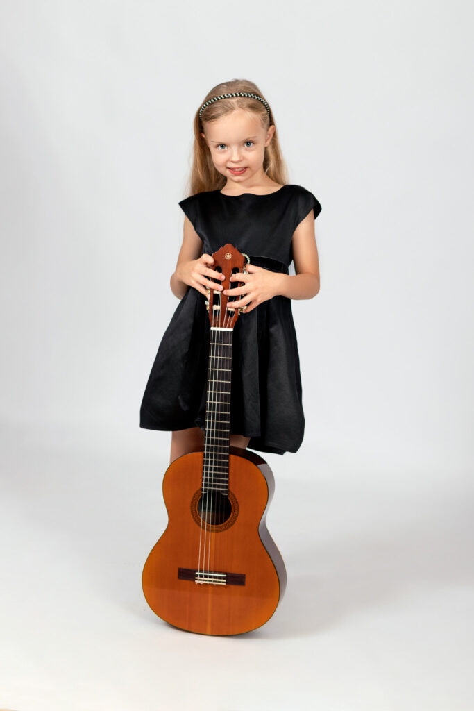 sesja dziecieca z gitara Trójmiasto