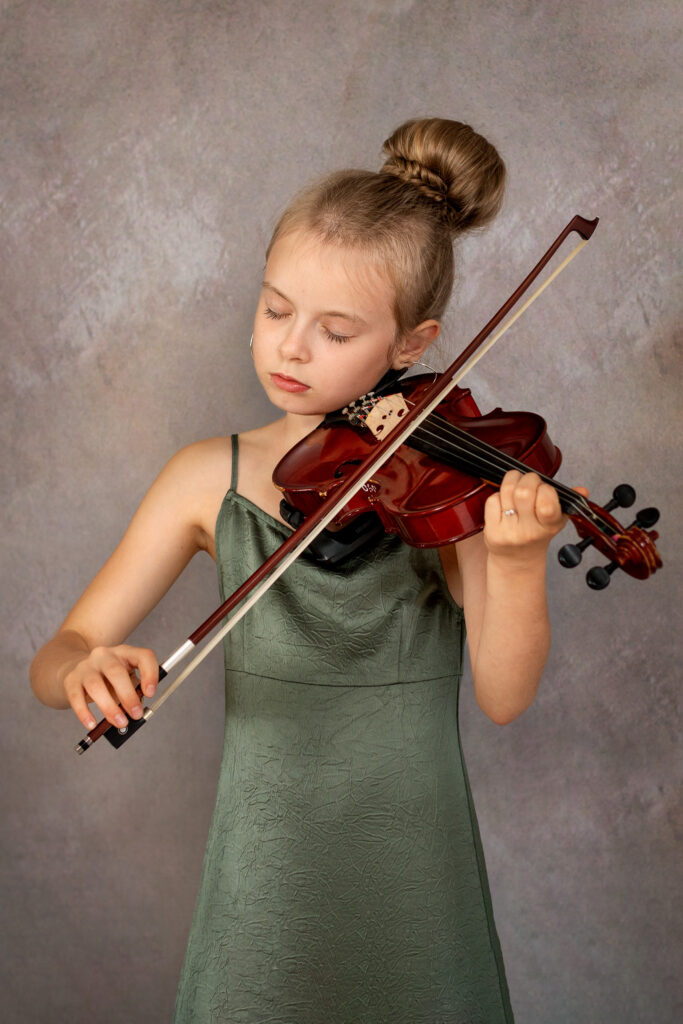 sesja dziecieca ze skrzypcami Trójmiasto