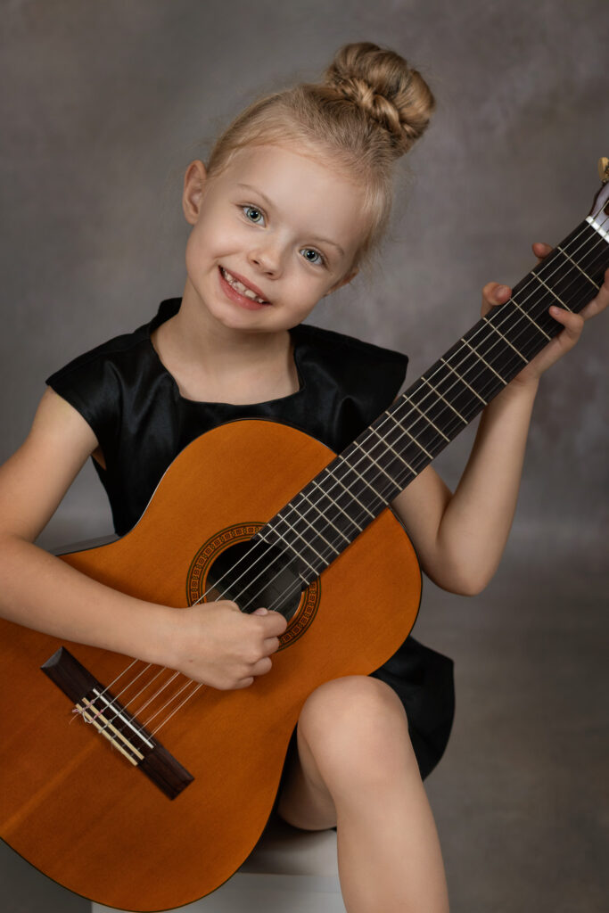 sesja dziecieca z gitara Trójmiasto
