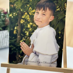 Personalizowana kartka z podziękowaniem ze zdjęciem (13×18 cm)