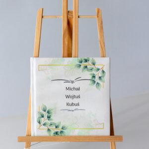 Mini fotoalbum ze zdjęciami (5 rozkładówek) – elegancki album personalizowany